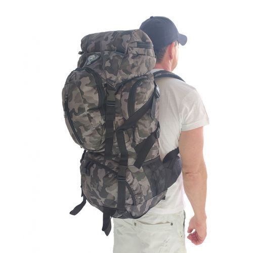 MOCHILA 55L RESISTENTE IMPERMEÁVEL PESCARIA CAMPING TRILHA é ruim? MOCHILA 55L RESISTENTE IMPERMEÁVEL PESCARIA CAMPING TRILHA é boa?