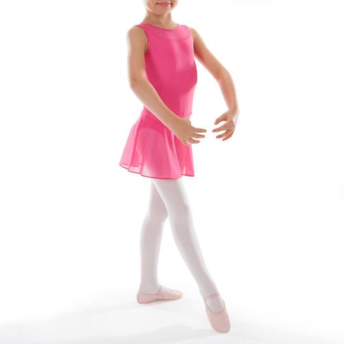 Saia de Ballet Infantil em Tule Pink Domyos