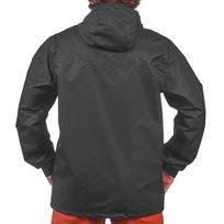 jaqueta masculina de trilha impermeável mh100