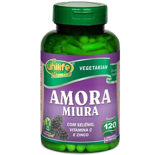 Amora Miura Unilife 120 Cápsulas Menor preço em Amora Miura Unilife 120 Cápsulas