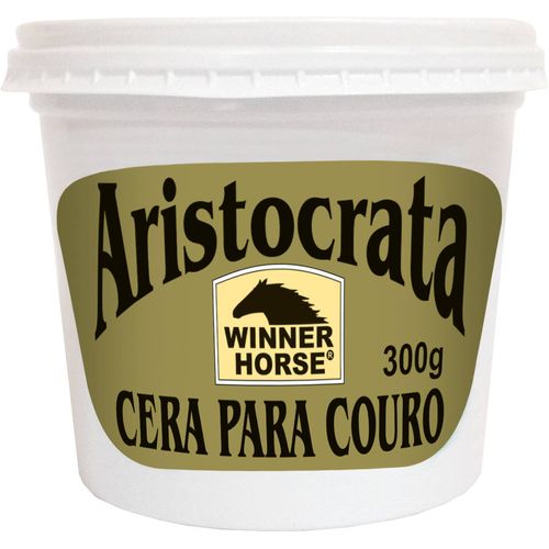 Cera p/ Couro Aristocrata 300g. - *ARISTOCRATA CERA P/COURO 300 G BH, .