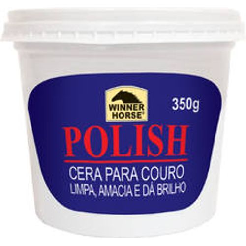 Cera p/ Couro Polish 350g. - * POLISH CERA PARA COURO 350 G. BH 81, .