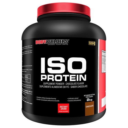 Whey Protein - ISO PROTEIN 2kg Chocolate - Bodybuilders Menor preço em Whey Protein - ISO PROTEIN 2kg Chocolate - Bodybuilders
