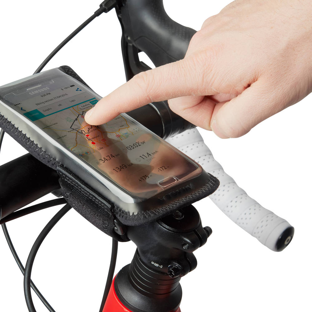 decathlon bike phone holder