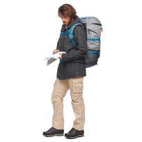 jaqueta masculina de trekking 3x1 impermeável travel100