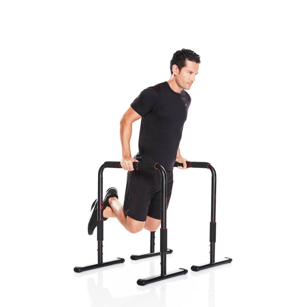 Conjunto Barras Paralelas Multifuncional para Exercícios Training