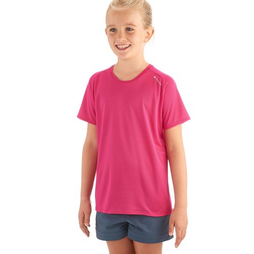 Camiseta infantil de trilha MH500