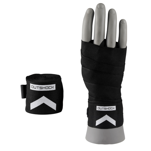 Bandagem 5 Metros Preta - BANDAGEM, 5 METROS, COR PRETA, OUTSHOCK, PRODUÇÃO NACIONAL