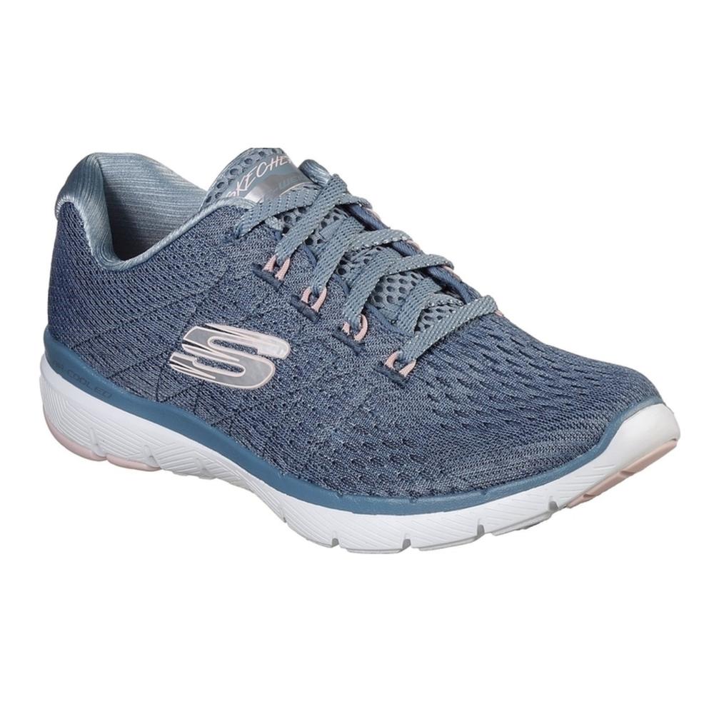 T nis feminino de caminhada Skechers  Flex Appeal Decathlon 