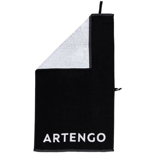 Toalha esportiva TS 100 Artengo - TOWEL TT 100 BLACK WHITE, NO SIZE