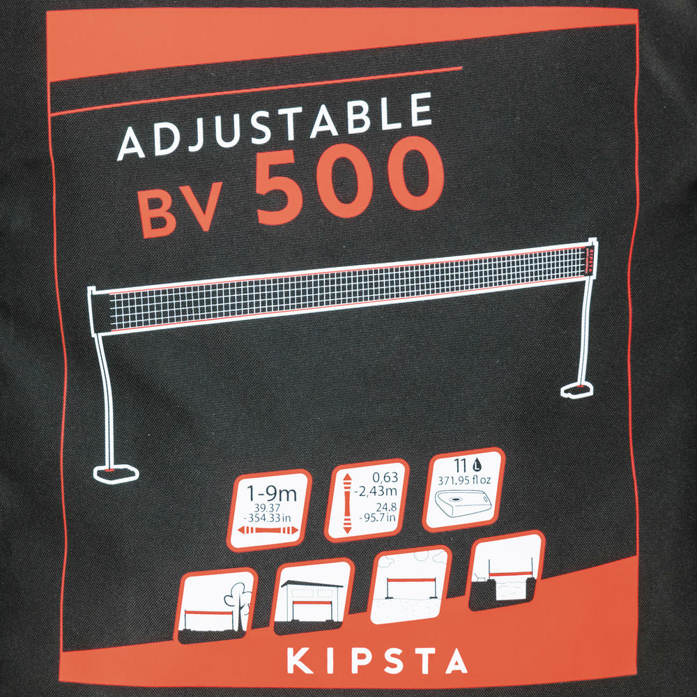 Kit de Rede de Vôlei de Praia BV500 Decathlon