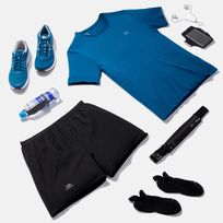 tênis masculino de corrida run cushion kalenji