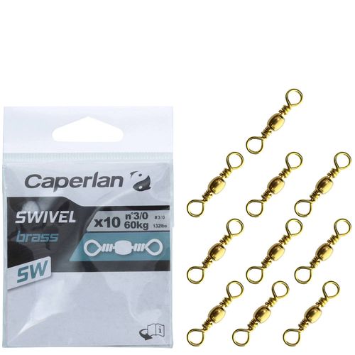 Girador de pesca Swivel Brass Swx10 Caperlan