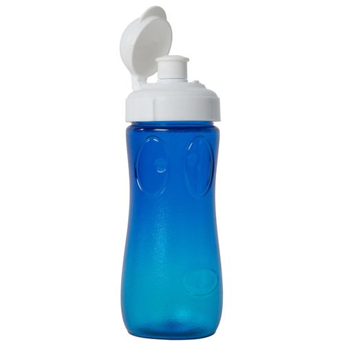 Garrafa de água infantil com suporte de guidão - KIDS BIKE BOTTLE BLUE, .
