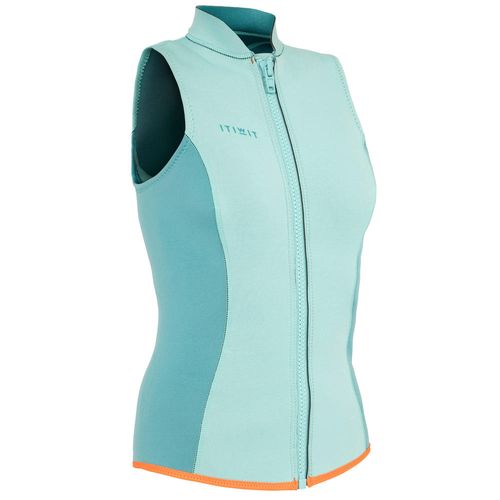 Camiseta colete caiaque e SUP 500 neoprene 2mm M verde