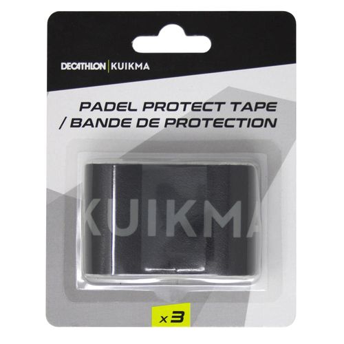 Fita de Proteção para raquete de Padel Kuikma (3 unidades) - PROTECT TAPE X3 BLACK
