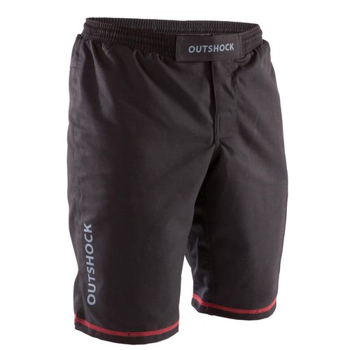 Short NoGi Preto/Vermelho Linha 500