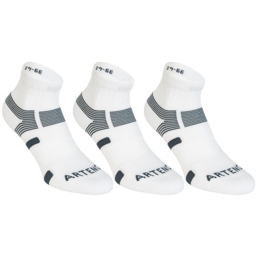 Meia adulto RS 560 cano médio Artengo (kit com 3 pares)