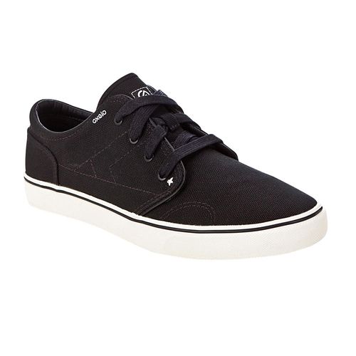 Tênis de Skate Vulca 100 Oxelo - VULCA CANVAS M BLAC, EU 44 UK 9.5 US 10