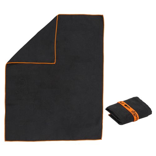 Toalha em microfibra Tamanho P 42 x 55 cm nabaiji - MF COMPACT S TOWEL NERO*, NO SIZE