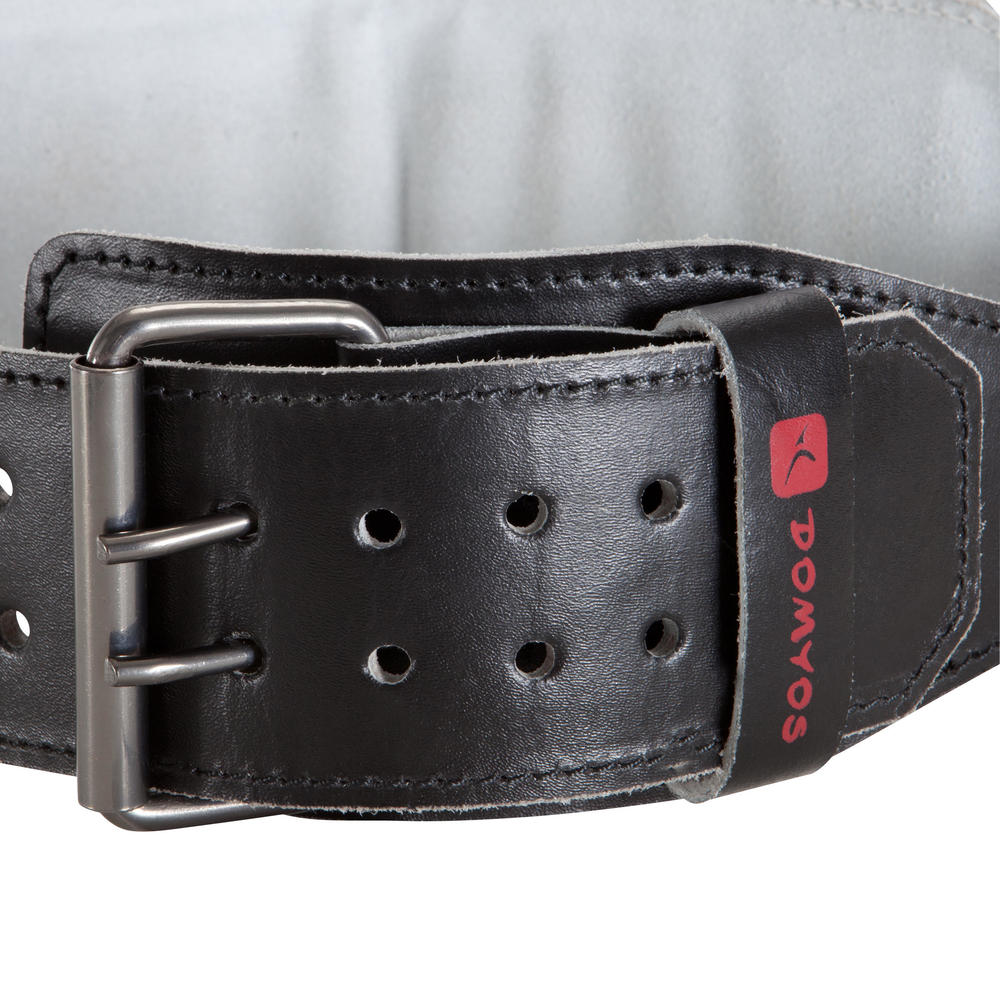 Cinta Lombar em Couro Lifting Belt Decathlon