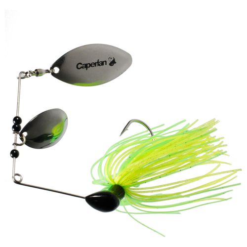 Isca Spinnerbait Buckhan 16GR - BUCKHAN 16GR YELLOW/GREEN, .