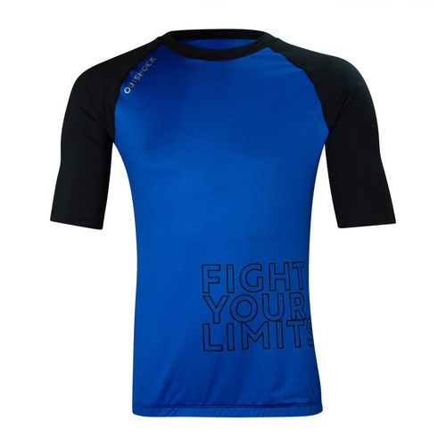 Camiseta Rashguard Unissex Azul Linha 500