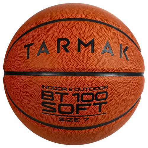 Bola de Basquete BT100 Soft T7, marrom, 7