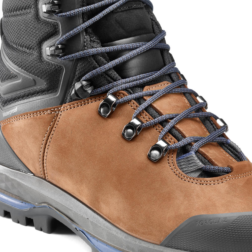 BOTA MASCULINA DE TREKKING TREK100 COURO Decathlon