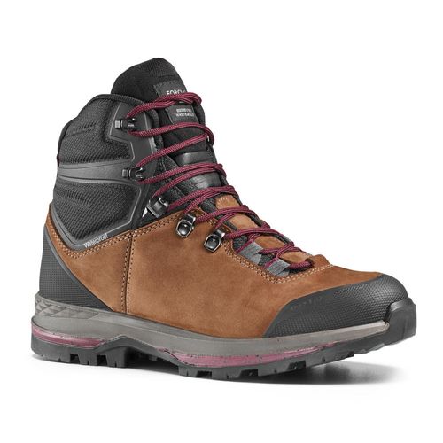 BOTA FEMININA DE TREKKING TREK100 COURO