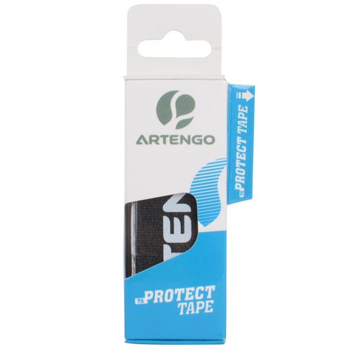 FITA DE PROTEÇÃO DE RAQUETE DE TÊNIS PROTECT TAPE PRETO (CONJUNTO DE 3) - ARTENGO T PROTECT TAPE X 3, .