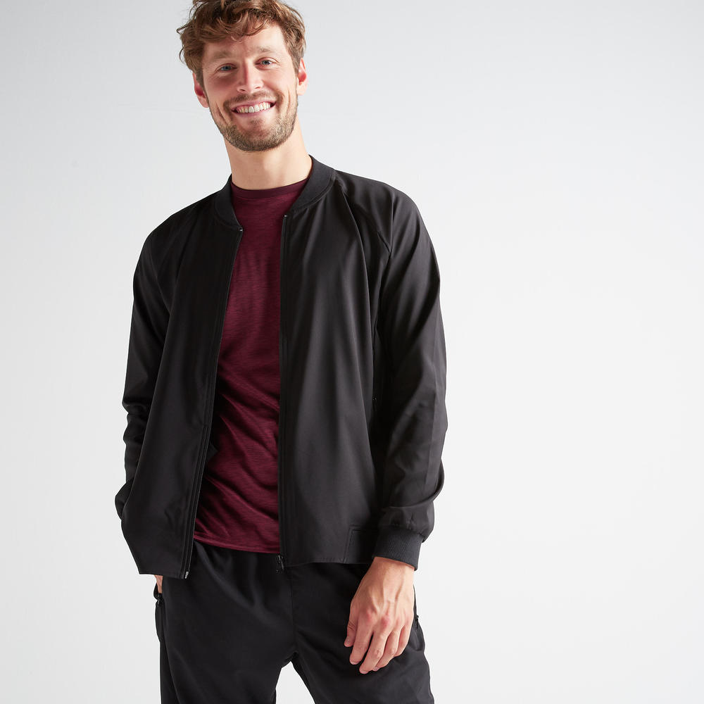 jaqueta fitness masculina