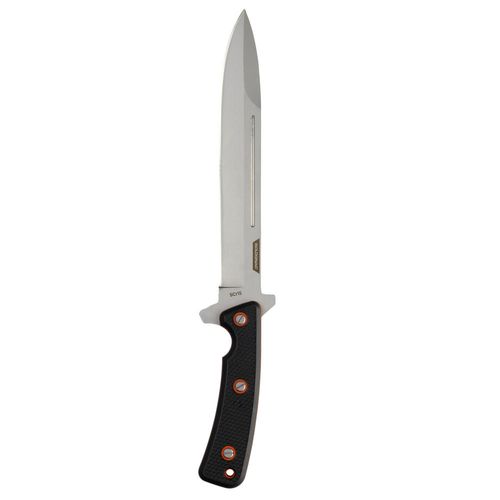 Faca Sika 200 Grip preto Solognac - DAGGER SIKA 200 GRIP BLACK, .