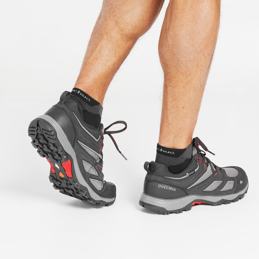 Tênis masculino de trilha MH100 impermeável Quechua - Decathlon