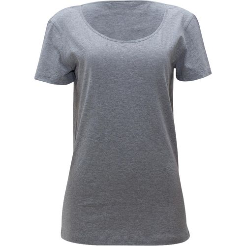 Camiseta Feminina Algodão 100 Cinza - *CTA CZA MESCLA COMFORT 100 FEM, 3G