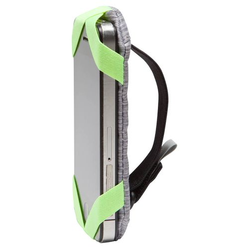 Porta celular para corrida Kalenji - SMARTPHONE HANDSTRAP CHINÉGREY, UNIQUE