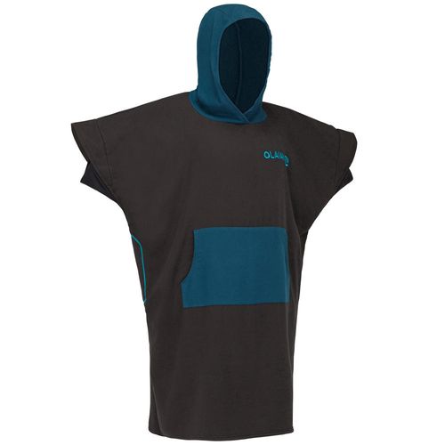 Poncho Adulto de Surf 500 - Poncho 500 preto Preto