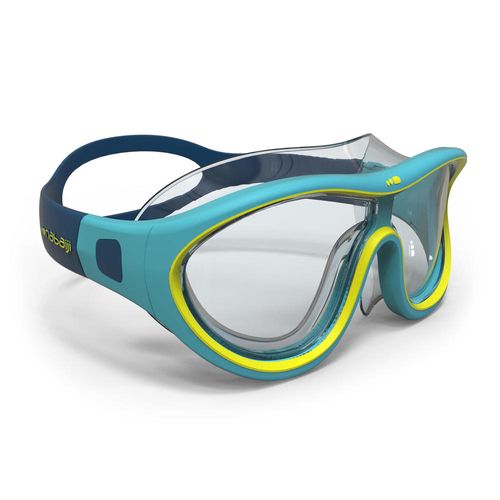 Óculos de natação swindow tamanho pequeno Nabaiji - Mask 100 swimdow s blue yellow*, s