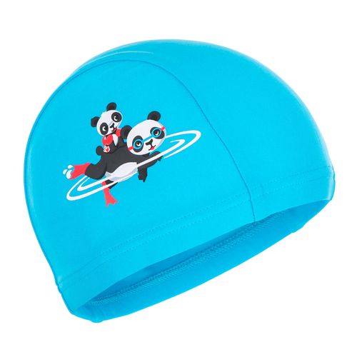 Touca Bebê de Natação em malha - Mesh cap b pink panda***, no size Preto