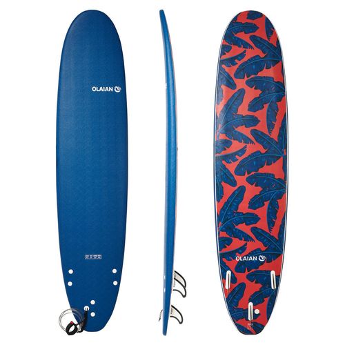 Prancha de Surf em espuma 8'6''500 - Surfboard 500 soft 8'6