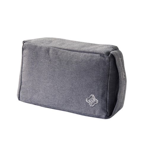 BLOCO DE YOGA EM TECIDO SUAVE CINZA - SOFT YOGA BLOCK, TAMANHO ÚNICO