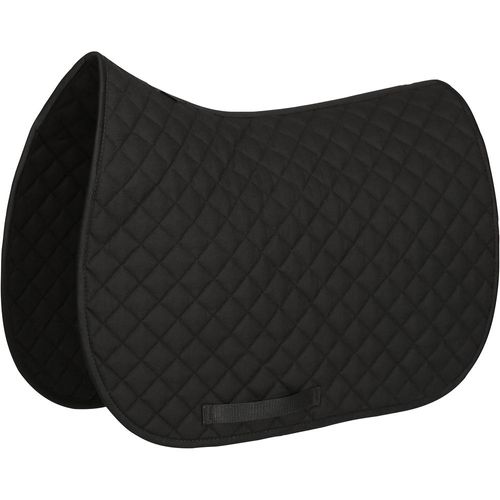 Manta para Hipismo Fouganza - SCHOOLING SADDLE PAD BLACK, .