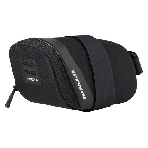 Bolsa de selim 0,6 L Btwin - BIKE SADDLE BAG 500 0.6 L BLACK, .