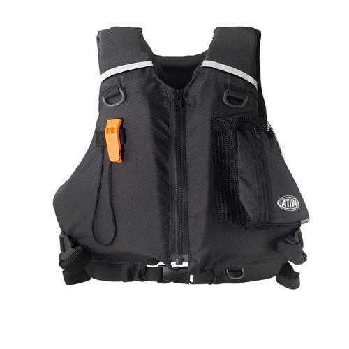 Colete caiaque com bolso ativa GG - *COLETE ATIVA CAIAQUE H2O 130 PRETO, .