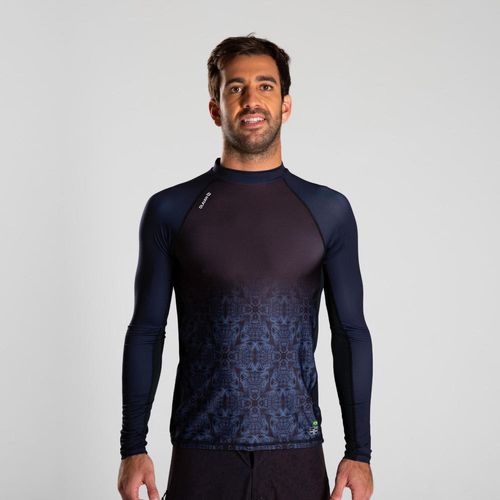 Camiseta Manga Longa masculina de surf 500 FPU50+