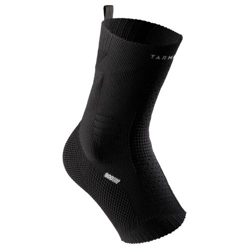 Tornozeleira de Basquete Sustentação Soft 900 Tarmak Preto Tornozeleira soft 902 3