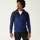 Hoody-sweat-500-half-zip-blue-gg