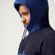 Hoody-sweat-500-half-zip-blue-gg