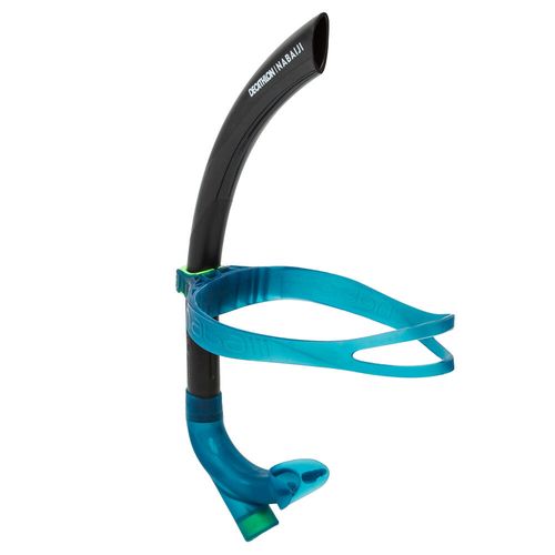 Snorkel Pequeno de Natação - Front snorkel 500 s blue yellow, s