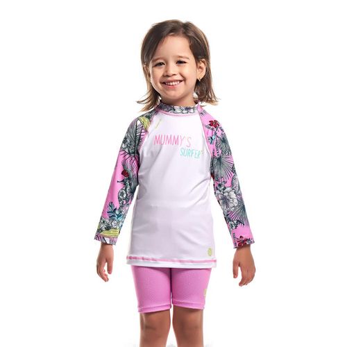 Camiseta bebe de Surf com Proteção Solar - *TOP UV BABY MUMMY SURF, AGE 4 / 104 CMS